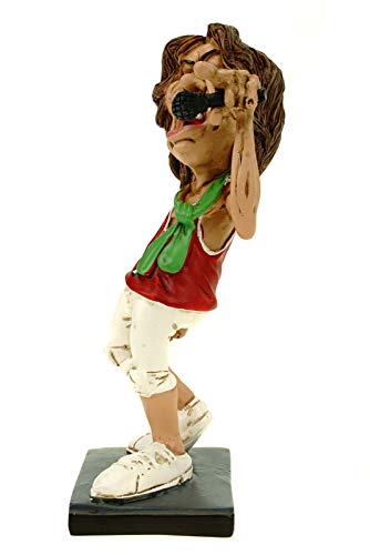 Joh. Vogler GmbH Funny Live Rockstar Mick by Warren Stratford Sculpture de caricature amusante - Les Beatles, Paul McCartney, John Lennon, RIngo Starr, George Harrison Joh. Vogler GmbH Funny Live Rockstar Mick by Warren Stratford Sculpture de caricature amusante – Image 4