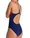 Arena W Light Drop Back One Piece Bañador Deportivo Mujer Spraypaint, Red-White-Navy,...