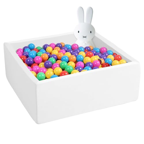 UHAPPYEE Square Foam Ball Pit for Toddler,35