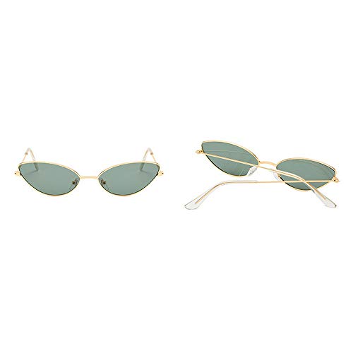 Unisex Small Retro Shades Sunglasses Women Metal Frame Eyewear Outdoor Clear Lens Sun Glasses For Men2