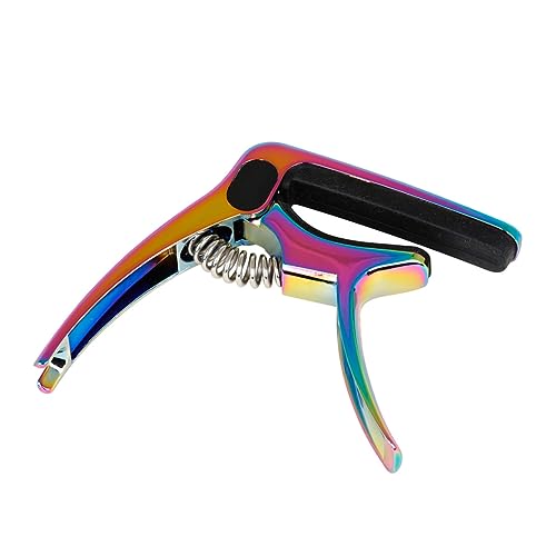 JOINPAYA Adjustable Capo for Acoustic Guitars Metal Steel Guitar Tuning Capo Sturdy Wear-resistant for Beginners Experts