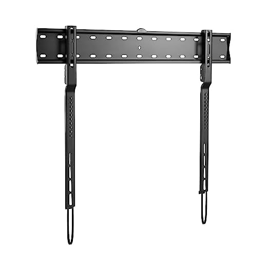 ynVISION.DESIGN Suporte de parede de TV de design ultrafino para TVs OLED | Compatível com TVs OLED LG e Samsung | 109.2 cm - 203.2 cm (109.2 cm-203.2 cm, pacote com 1)