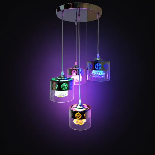 Generic RAB Modern 4-Light LED Pendant Hanging Lamp - Image 2