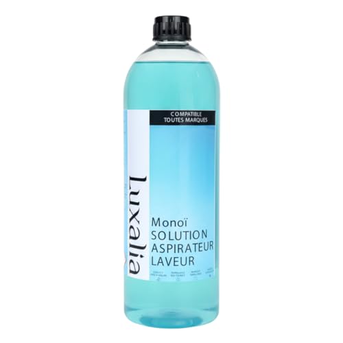 Solution Aspirateur Laveur Monoï - Compatible Toutes Marques (Tineco, Bissell, Kobold, Dreame) Nettoyant Sol - Nettoie, Parfume, Désodorise, Séchage Rapide...