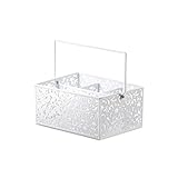 Design Ideas Vinea Condiment Caddy, White