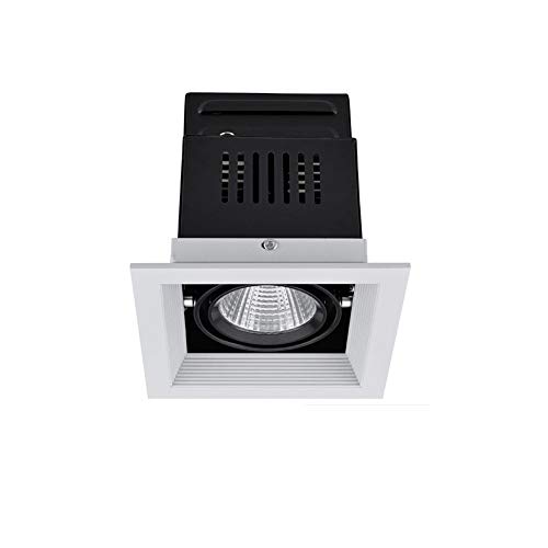Preisvergleich Produktbild Modenny 7W Aluminium-Deckenverkleidung leuchtet Blendendacheinbau-Downlight-Beleuchtu... Innendekoration Einkaufszentrum-Küche-Büro-Hotel-De... (Größe : 1-Light)