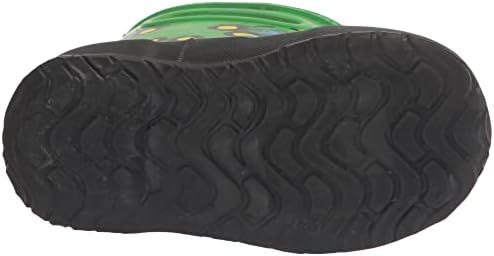 Bogs Kids Rainboot, Tractors Print - Green, Size 2 Big Kid | Image 3