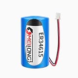 DUDUTANG 1PCS ER34615 3.6V 19000mAh High-Capacity Replacement Non-Rechargeable Disposable Lithium Battery for CNC System