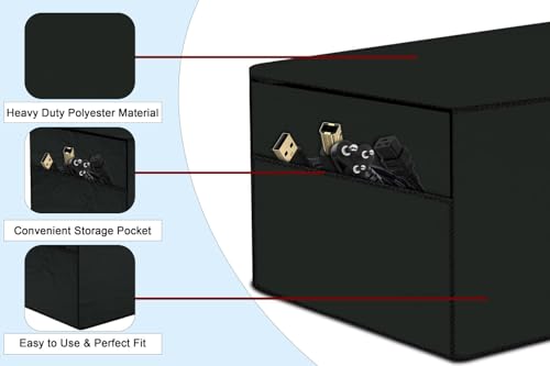 Image of The Furnishing Tree Polyester Waterproof Printer Cover - Compatible with Auto Duplex Laser Brother HL-L5000D Printers, Heavy-Duty military Polyester , Dimensions in DxWxH - ( 37x39.5x25 CM)
