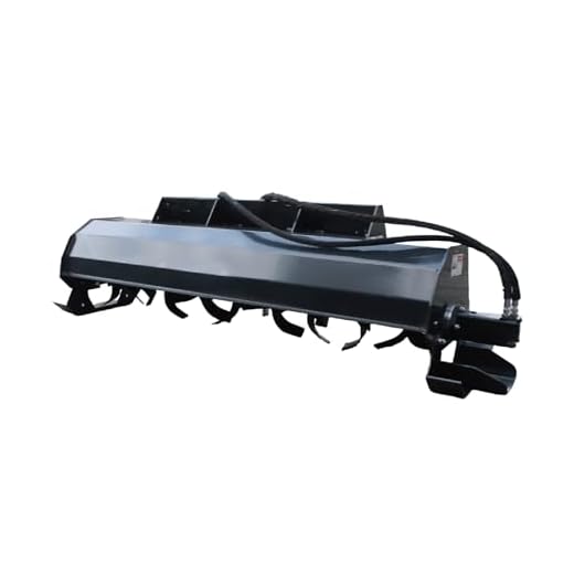 86-inch Wide Skid Steer Tiller