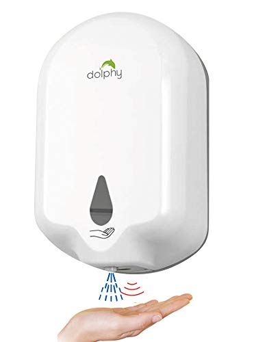 ABS Automatic Hand Sanitizer Spray Dispenser 1100ml White