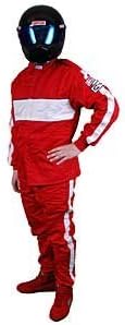 G-Force Racing Gear 4386SMLRD GF 505 Red Small Triple Layer Racing Pants