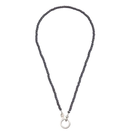 Air & Anchor Beaded Cuff Keeper Front Clasp Necklace,...