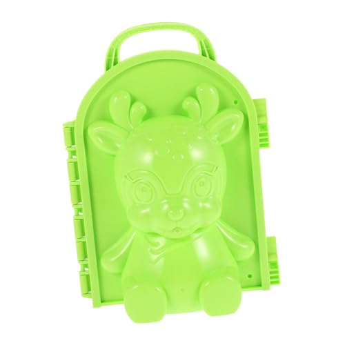 Kisangel Boy Girl Deer Snow Mold Maker Toy Sand and Snow Outdoor for Creative Fun Versatile and Activity Safe for Boy Girl