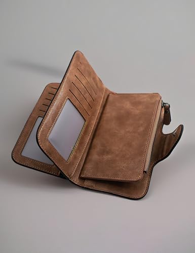 Women's Solid Color Large Capacity Wallet, Multi-Card Slot Design for Easy Organization, Ideal for Daily Use and Travel2