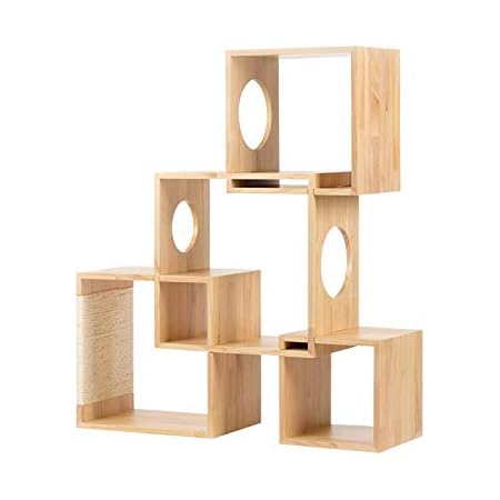 Amazon Pidan ピダン 猫 キャットタワー 木製 爪とぎ 据え置き 4個セット Pidan キャットタワー 通販