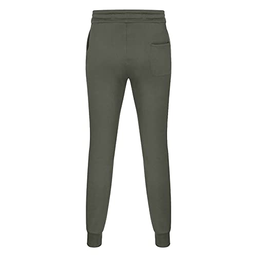 Men's Printed Linen Pants Summer Casual Overalls with Elastic Waist and Pockets Lightweight Workwear3