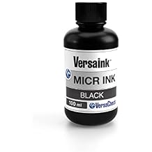 Black MICR Ink 100ml - Magnetic Ink for Inkjet Printers