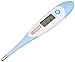 Gima - Termometro Digitale Flexi Jumbo, °C, Scatola Appendibile, Punta Flessibile, Impermeabile, con Allarme Febbre, per Adulti e Bambini.
