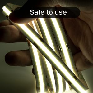 Tira LED COB USB 5V Dimmable 2m Blanco Natural 640 LEDs miniatura 6