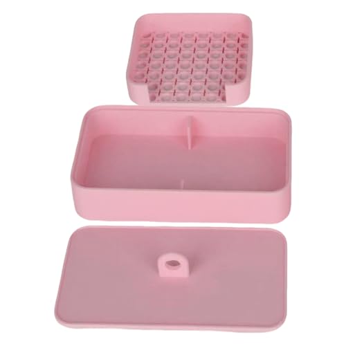 Caja de almacenamiento para polvo de maíz - Herramientas para arcilla de secado al aire - Estuche para principiante adulto niño , fabricación de joyas y proyectos artísticos