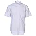 Holyart Camicia Clergyman Manica Corta Misto Cotone Bianca in Primis, 44 cm - 17.5 INC. - XL immagine