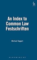 Algopix Similar Product 10 - An Index to Common Law Festschriften