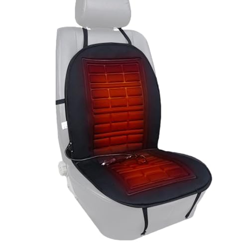 usefulbeauty - Funda de asiento de coche con calefacción para invierno (12 V, 2 niveles) para camioneta RV Pick-up | Para furgoneta de camioneta Sedan Pick-Up
