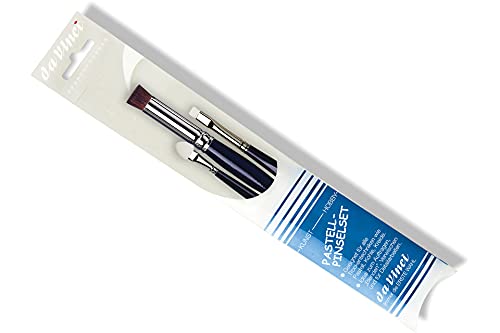 DA VINCI Pastellpinselsatz 132-8 1005 1015-6, Pinsel-Set, Kunststoff, Beige