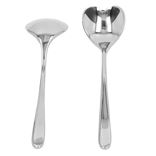 4 Cucchiaini Da Caffè In Acciaio Inossidabile - 2 Colori, Piccoli Cucchiai Per Gelato, Tè, Dessert, Lucidi A Specchio, Bordi Lisci, Per Cucina, Ristorante, Casa - 2