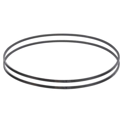 uxcell 2 Pcs 3L490 Classic Wrapped Rubber V-Belt, 49"(1245mm) Outside Circumference, 3L Profile V Belt 3/8" Width 7/32" Height