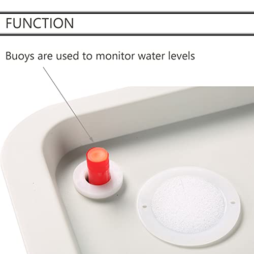 NATGAI Hydroponic System Growing Kit with Air Pump 12 Holes Soilless Cultivation Grow Box Garden Cabinet Box for Herbs, Lettuce, Vegetables - Image 4