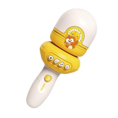 Microfone infantil | máquina de Karaoke para crianças com alto-falante, dispositivo de canto com música incorporada e função de gravação de voz para meninos e meninas de 3+ anos