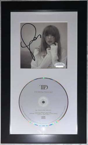 The Tortured Poets Department TTPD Signed & Framed CD Cover