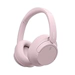 Sony WH-CH720N Noise Canceling Wireless Headphones Bluetooth Over The Ear Headset with Microphone, Pink