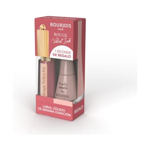 Bourjois Promo Color Packs, Velvet INK 03 + Laca de uñas 1 Second 35 Cover