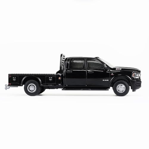 Greenlight 1/64 2023 Ram 3500 Dually Flatbed Truck miniatura 3