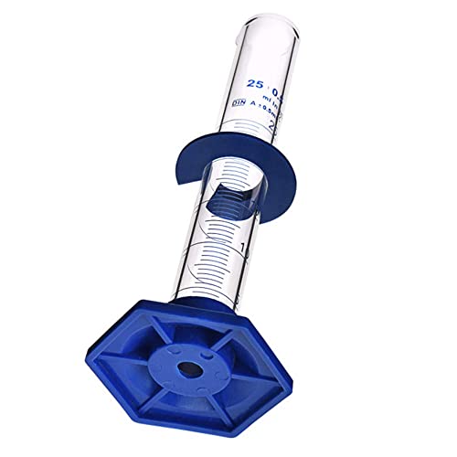 Image of 10PCS Graduated Cylinder Measuring Cylinder Thick Glass Lab Cylinders Glass Graduated Cylinder Glass Measuring Cylinder(25ML)