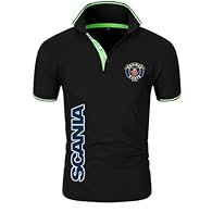 Material: Men's Po.lo Made of high-quality material. Very durable and comfortable to wear. This shirt is lightweight and breathable to help you stay comfortable. Designs: Turn-down collar, classic fit keeps things comfortable and timeless. Good match...