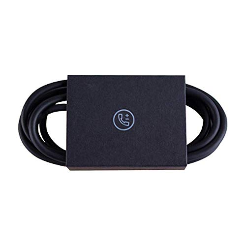 Cable auxiliar negro jack 3.5mm con micrófono miniatura 2