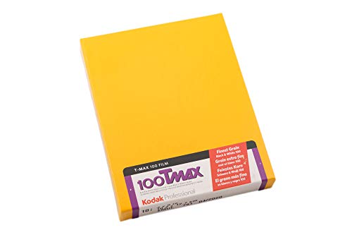 Kodak プロフェッショナル用 白黒フィルム T-MAX 100 4x5 10枚 1006873