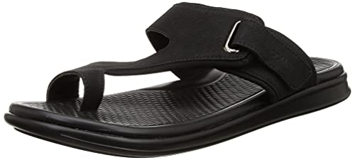 Bata Mens New Easy Fit Black Slipper, 11 UK
