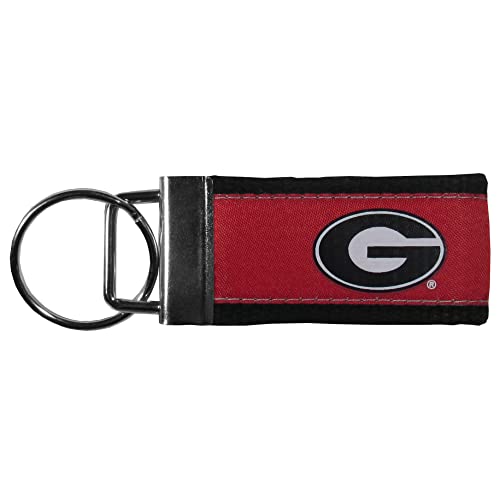 Siskiyou CEKC5 Sports Ncaa Georgia Bulldogs Woven Key Chain cover