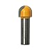 Kempston 203421 Core Box Bit, 1/2-Inch Shank, 3/4-Inch Cutting Diameter, 5/8-Inch Cutting Length, 3/8-Inch Radius