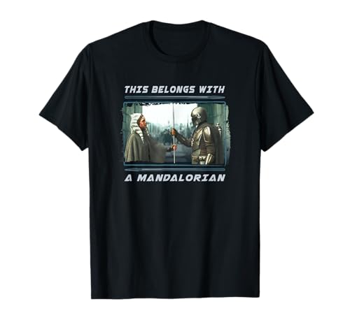 T-shirt Star Wars The Mandalorian Ahsoka idéal pour vos soirées streaming et conventions
