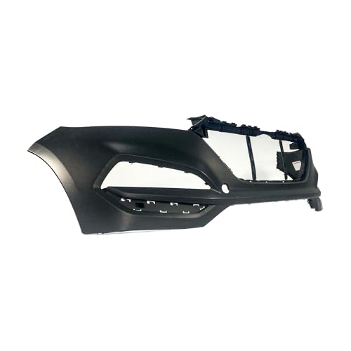 Image of FitParts Compatible with Hyundai Tucson 2016-2018 Front Upper Bumper Cover | Primed, With Fog Light Holes, Ready to Paint, OEM 86511D3000, HY1014101