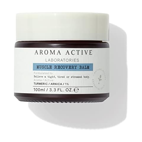 AROMA ACTIVE LABORATORIES Muscle Recovery Balm 100ml - Loosen up, Massage, Recover Tense Body, Help to Relieve Inflammation & Muscle Pain, Arnica, Lavender, TLC Cover