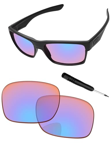 Image of Replacement Lenses & Screwdriver for Oakley TwoFace OO9189 Sunglass - Precision Fit, UV Block & Impact Resistant