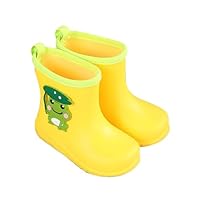 Baby Wellies for Boys Girls Lightweight Toddler Wellies Rain Boots for Kids Dinosaur Rain Children Toddlers Childrens Shoes Boys Girls RainBoots Rubber Shoes Outdoors