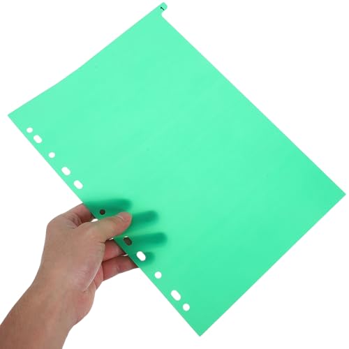 Separadores de plástico para carpetas TOPBATHY, 62 pestañas de colores para tu planificador diario 4
